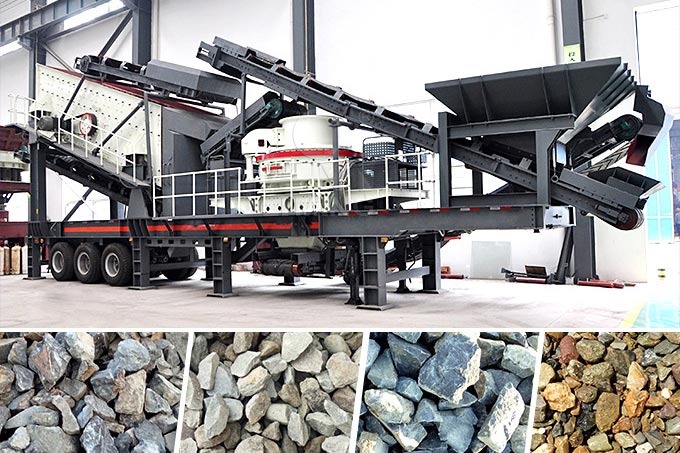 移動(dòng)破碎站適用于多種物料破碎 移動(dòng)破碎站適用于多種物料破碎