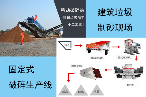 建筑垃圾制砂和正常的山石制砂選什么設(shè)備？