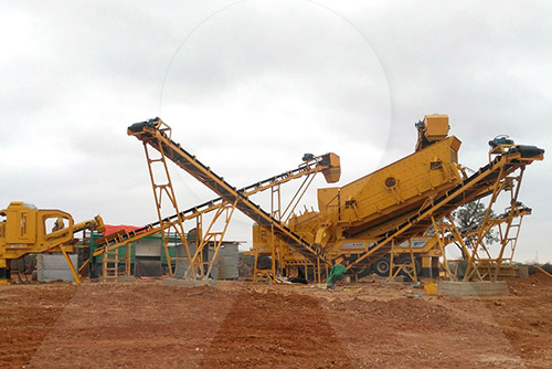 顎式破碎機生產(chǎn)線現(xiàn)場圖