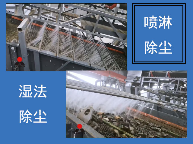 濕法除塵一般采用噴淋除塵或者噴霧除塵