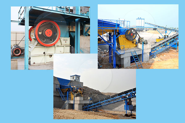 鄂式破碎機(jī)破碎現(xiàn)場(chǎng) 鄂式破碎機(jī)破碎現(xiàn)場(chǎng)