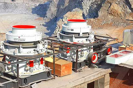 圓錐破碎機生產(chǎn)線現(xiàn)場