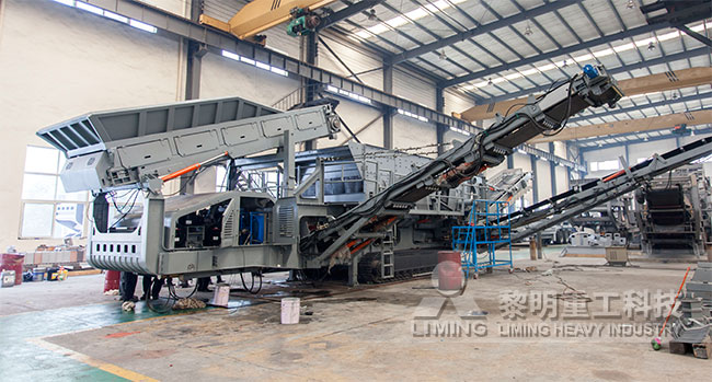 履帶式移動(dòng)破碎站