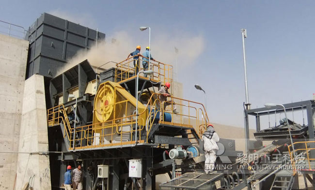 津巴布韋花崗巖破碎生產(chǎn)線